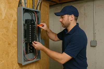 Professional electrician in Wheaton
